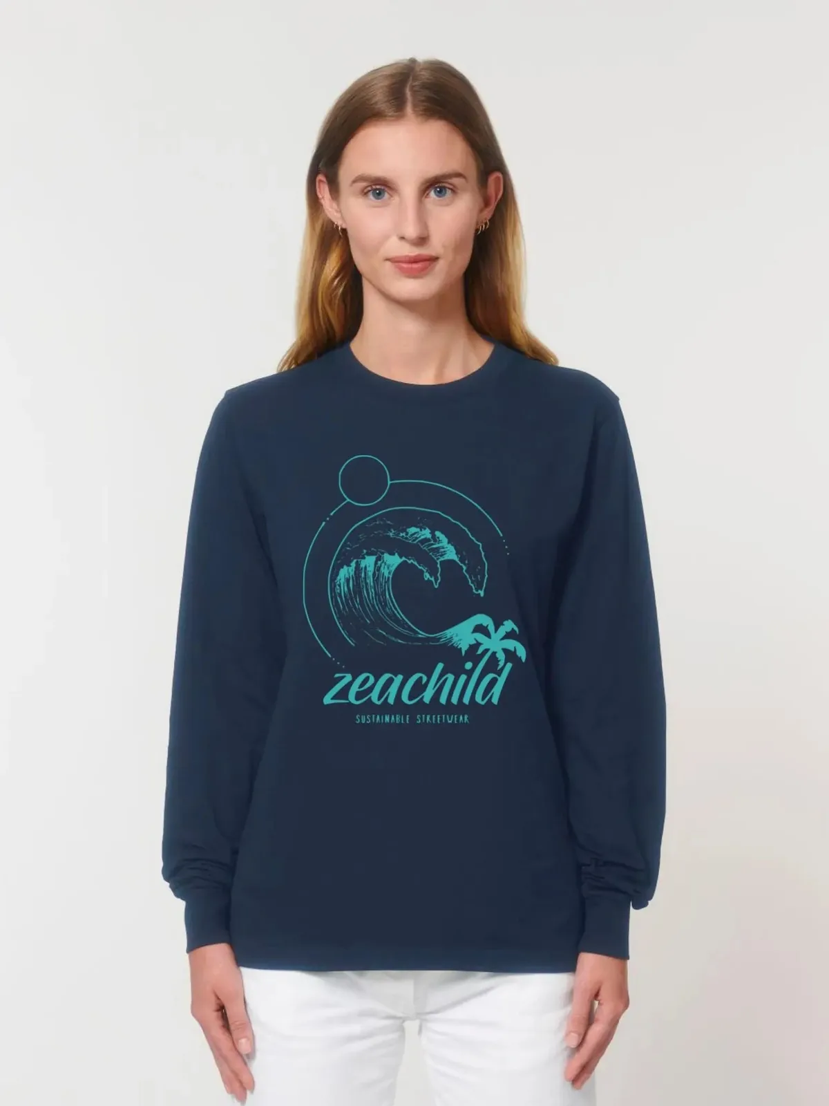 Crew Longsleeve Unisex Biobaumwolle, Ansicht 22