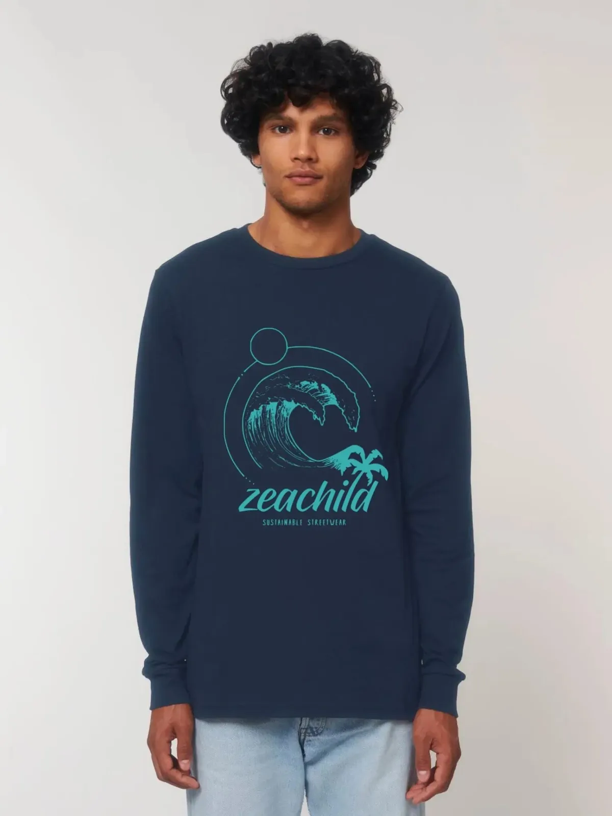 Crew Longsleeve Unisex Biobaumwolle, Ansicht 24