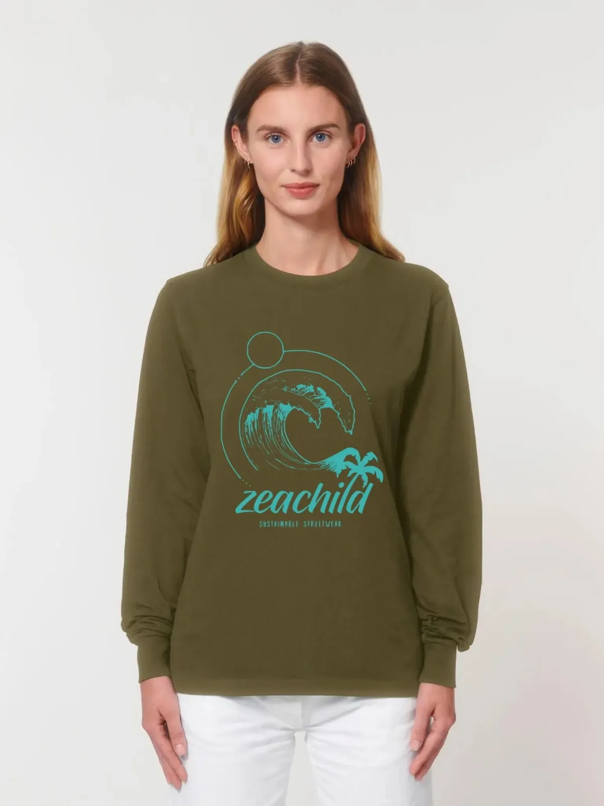 Crew Longsleeve Unisex Biobaumwolle, Ansicht 26