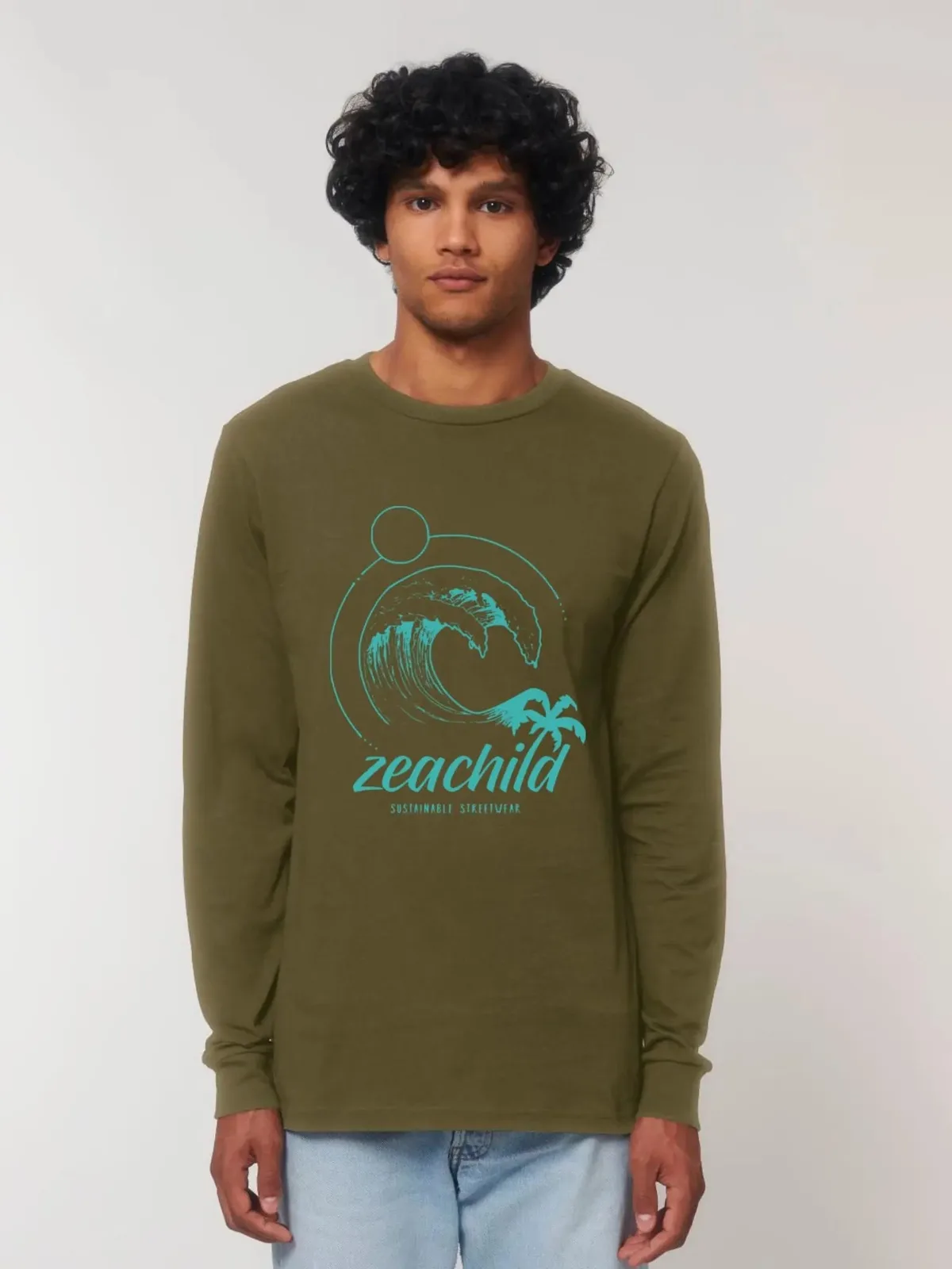 Crew Longsleeve Unisex Biobaumwolle, Ansicht 28