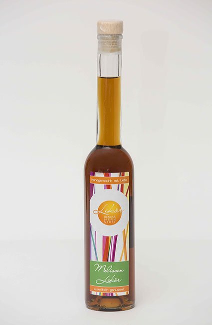 Melissenlikör – 25,10 % vol.
