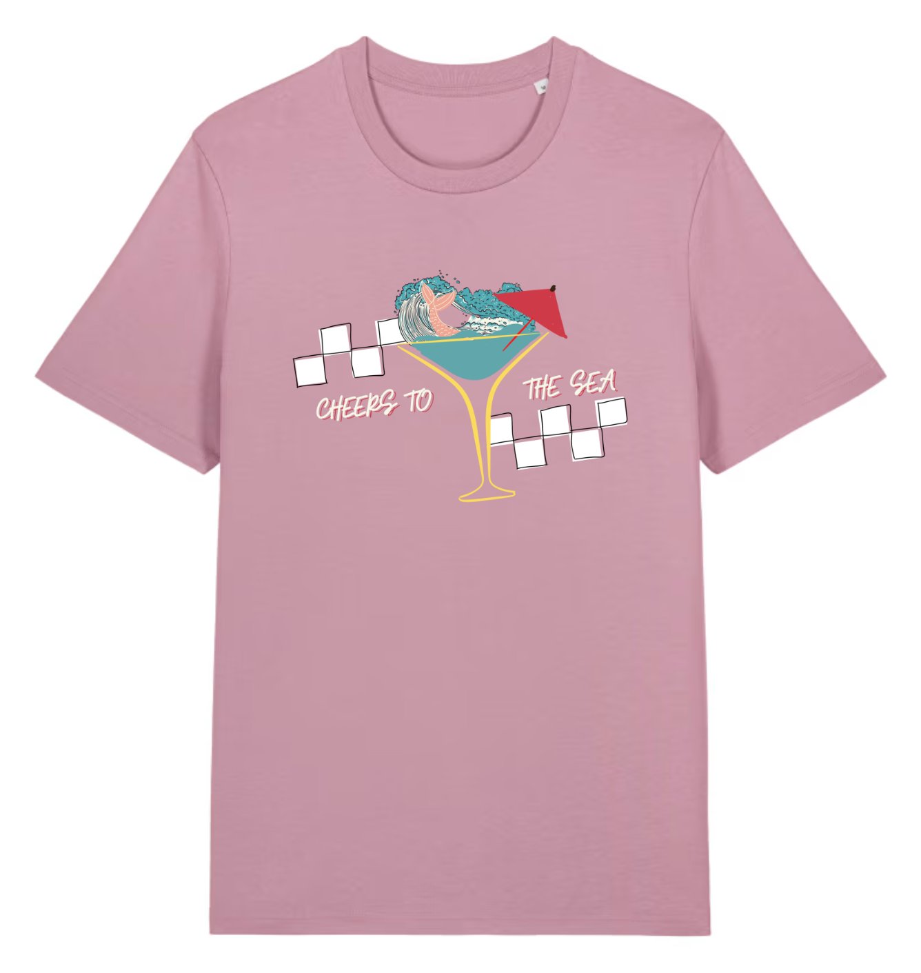 Cheers to the Sea - Shirt aus Bio-Baumwolle