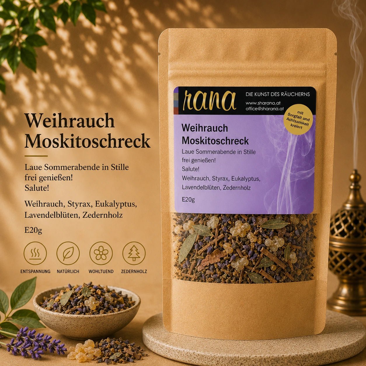 Räuchermischung Moskito Shrek - Nachfüllpack