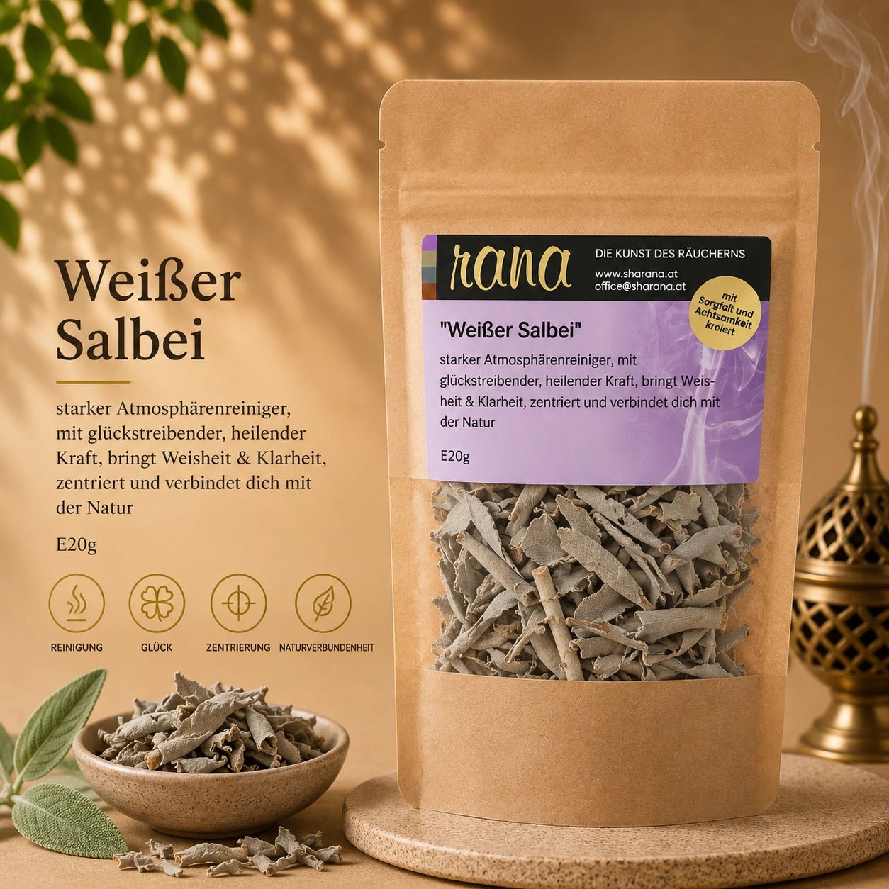 Weißer Salbei (Nachfüllpack)