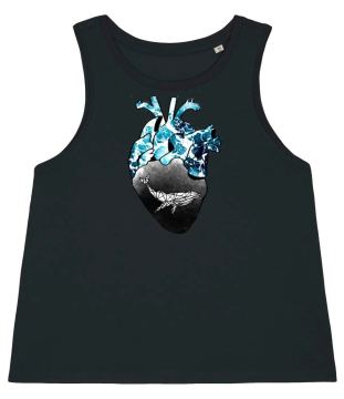Heavy Heart T-Shirt Girls von Zeachild