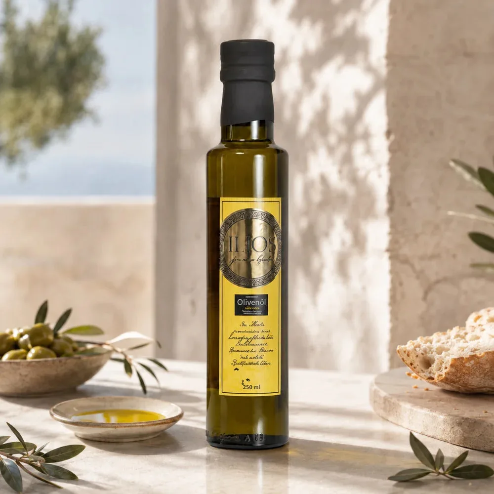 ILIOS Extra natives Olivenöl 250ml Flasche, Ansicht 4