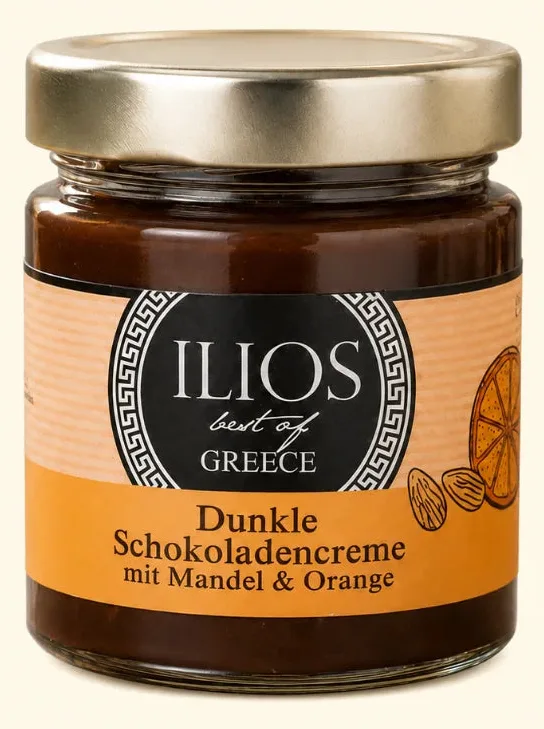Dunkle Schokoladencreme mit Mandel und Orange, Ansicht 5
