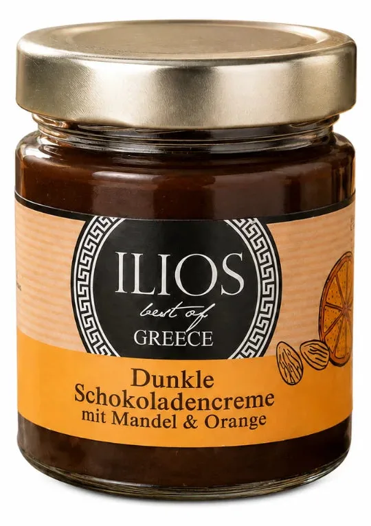 Dunkle Schokoladencreme mit Mandel und Orange, Ansicht 6