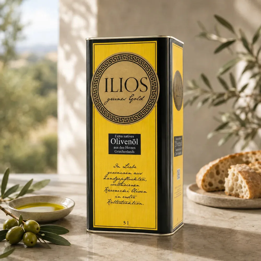 ILIOS Extra natives im Olivenöl 5 Liter Kanister, Ansicht 4