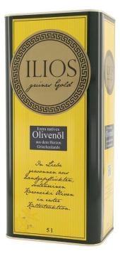 ILIOS Extra natives im Olivenöl 5 Liter Kanister