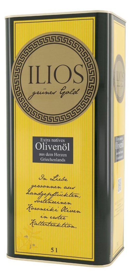 ILIOS Extra natives im Olivenöl 5 Liter Kanister