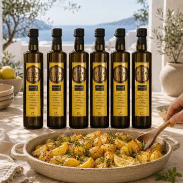 ILIOS Extra natives Olivenöl Sechser Paket (6 Flaschen à 750ml)
