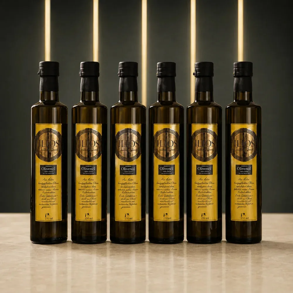 ILIOS Extra natives Olivenöl Sechser Paket (6 Flaschen à 750ml), Ansicht 4