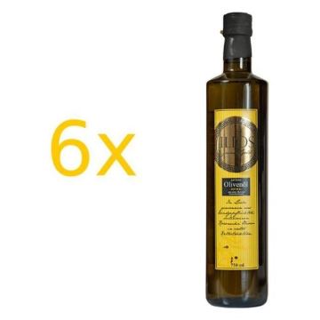 ILIOS Extra natives Olivenöl Sechser Paket (6 Flaschen à 750ml) von ILIOS Grünes Gold