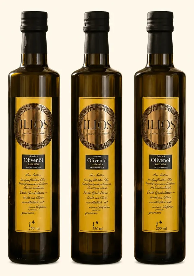 ILIOS Extra natives Olivenöl Dreier Paket (3 Flaschen à 750ml), Ansicht 5