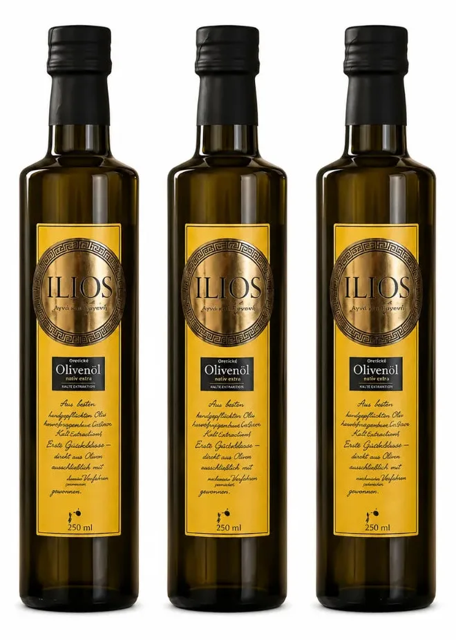 ILIOS Extra natives Olivenöl Dreier Paket (3 Flaschen à 750ml), Ansicht 7
