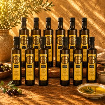 ILIOS Extra natives Olivenöl Zwölfer Paket (12 Flaschen à 750ml) von ILIOS Grünes Gold