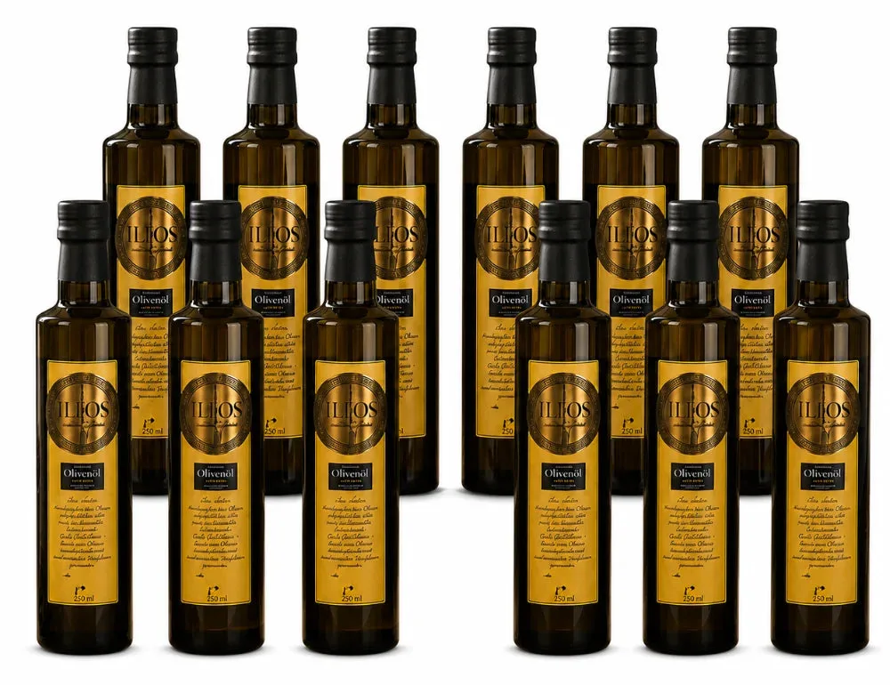 ILIOS Extra natives Olivenöl Zwölfer Paket (12 Flaschen à 750ml), Ansicht 4