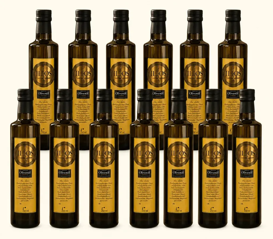 ILIOS Extra natives Olivenöl Zwölfer Paket (12 Flaschen à 750ml), Ansicht 5