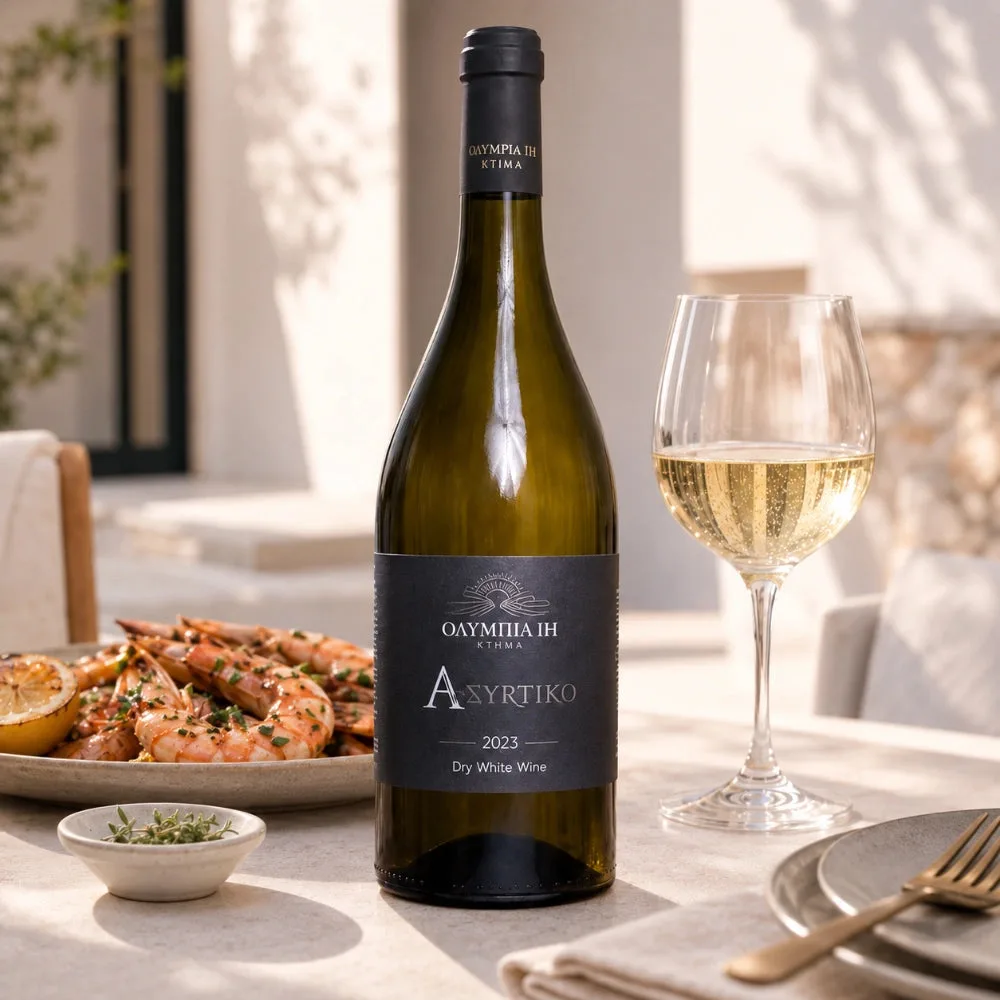 Weißwein Olympia Assyrtiko, Ansicht 4