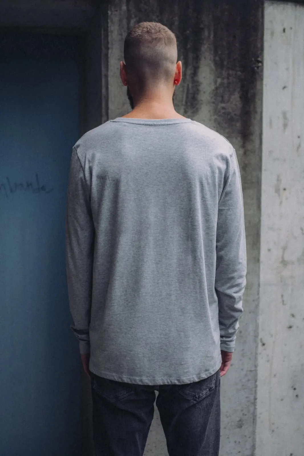 Whale Longsleeve Herren, Ansicht 3