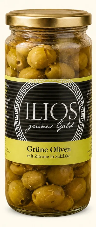 Grüne Oliven mit Zitrone, Ansicht 5