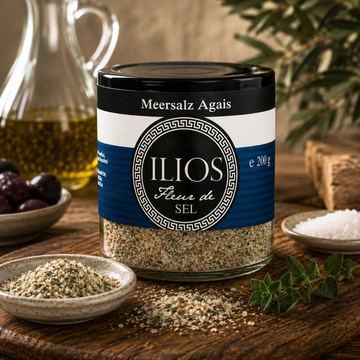 Fleur de Sel AEGEAN fein von ILIOS Grünes Gold