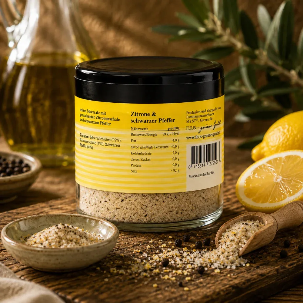 Fleur de Sel Lemon & Black Pepper fein, Ansicht 7
