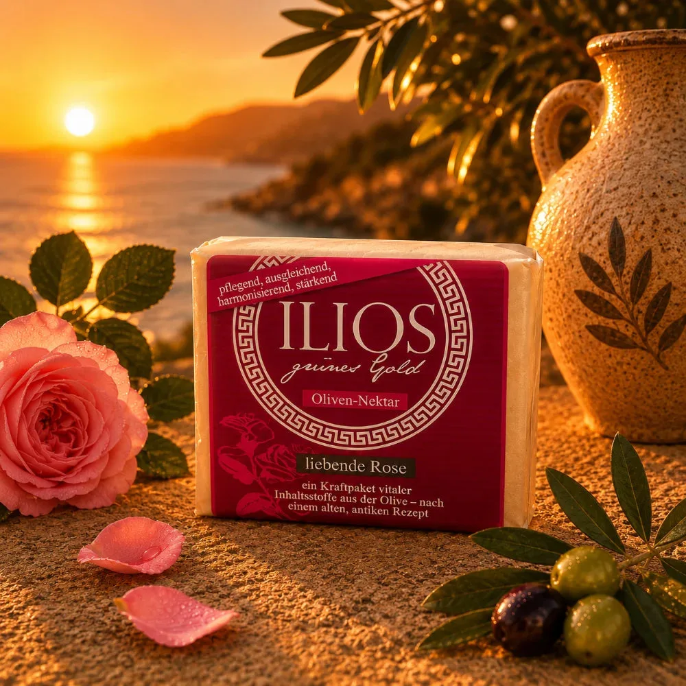 ILIOS Nektar Seife Rose, Ansicht 2