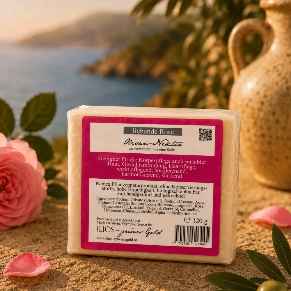 ILIOS Nektar Seife Rose, Ansicht 8