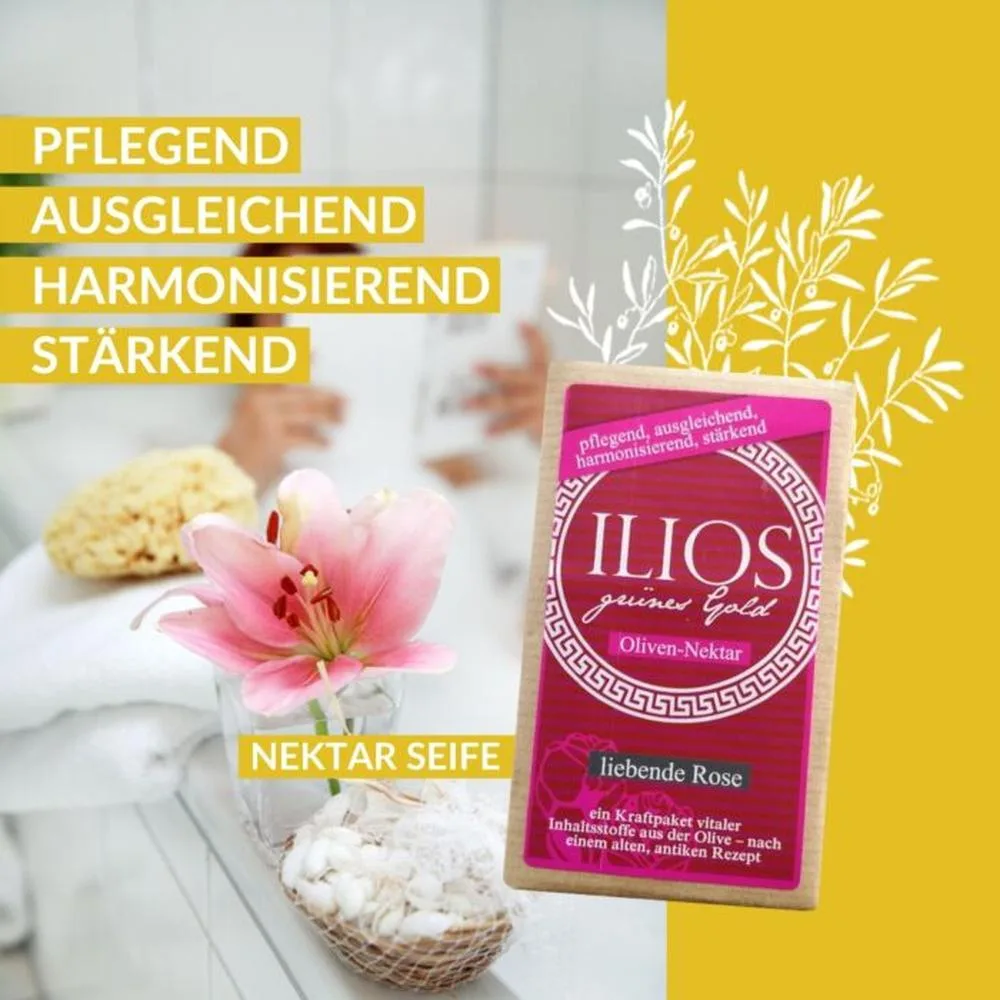 ILIOS Nektar Seife Rose — Bild 2