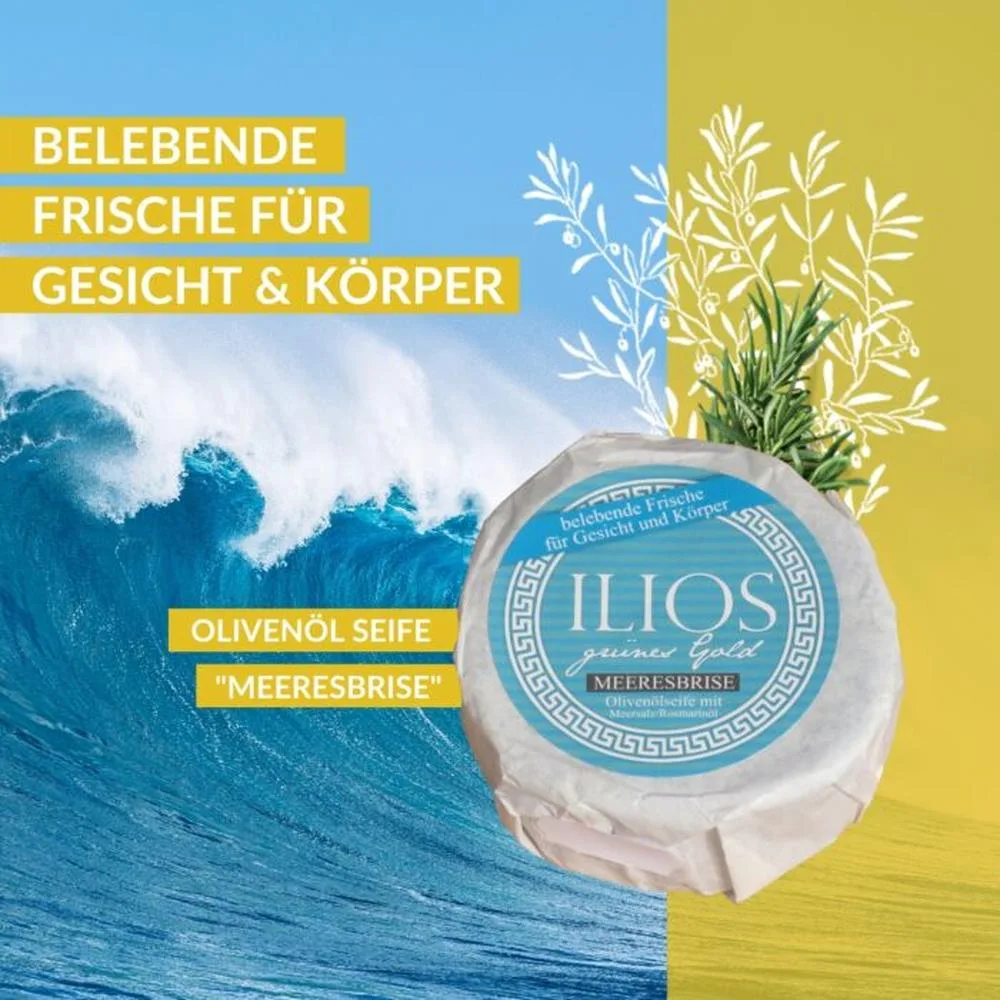 ILIOS Olivenölseife Meeresbrise — Bild 2