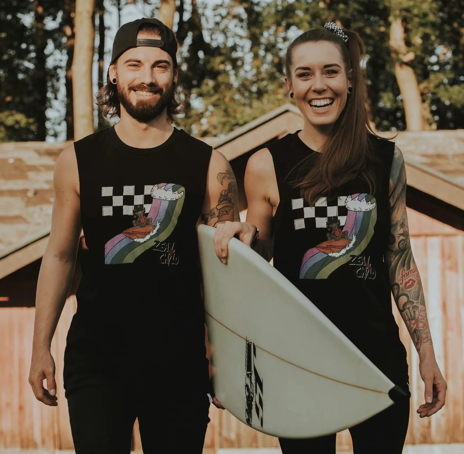 RetroSurfer Achselshirt Unisex, Ansicht 3