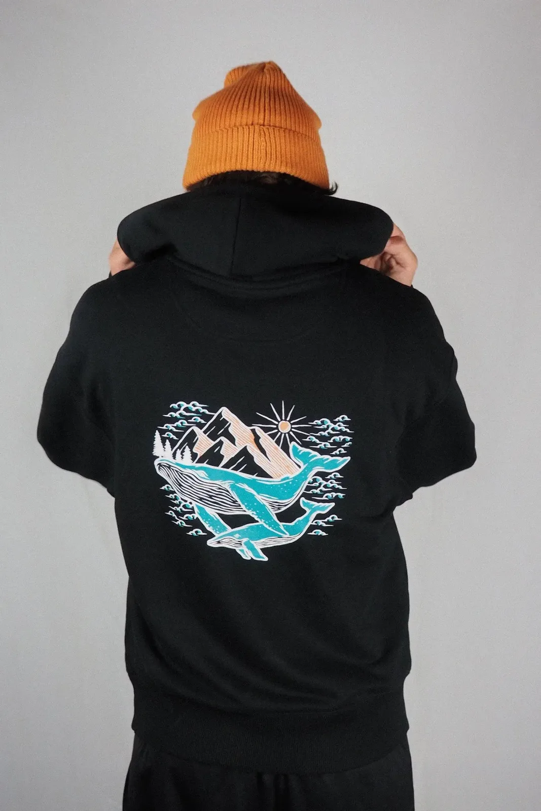 Hump back to the Mountain Hoodie, Ansicht 2