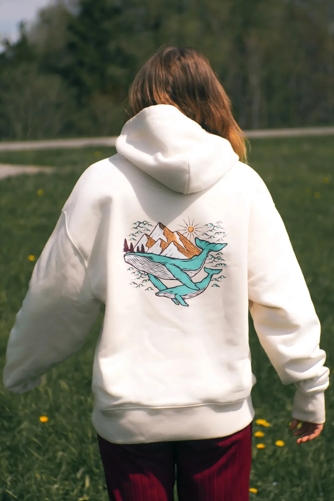 Hump back to the Mountain Hoodie, Ansicht 5