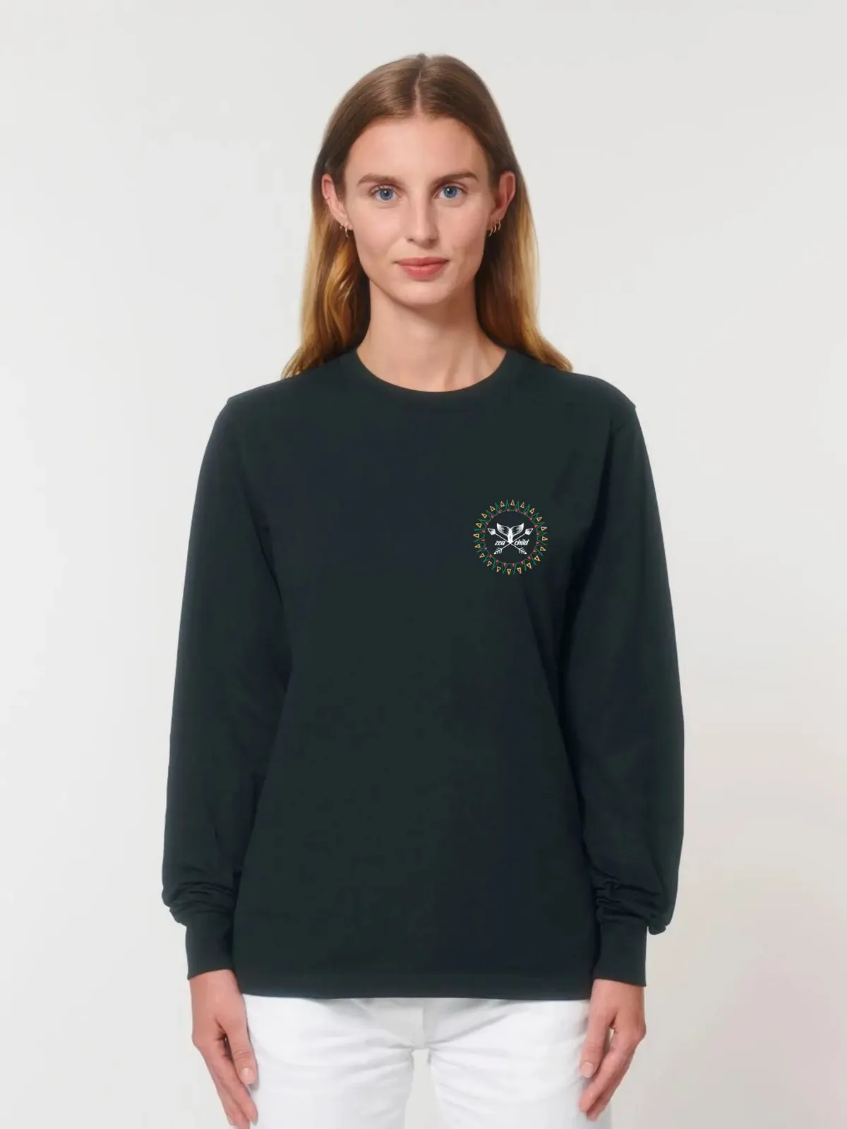 Tribal Longsleeve Unisex Biobaumwolle, Ansicht 3