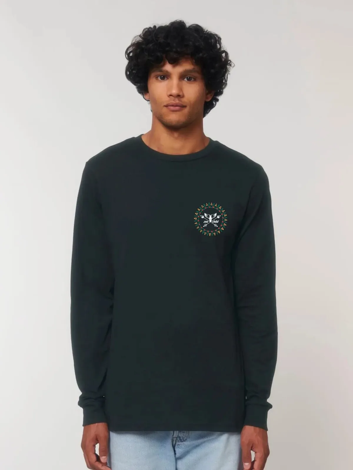 Tribal Longsleeve Unisex Biobaumwolle, Ansicht 5