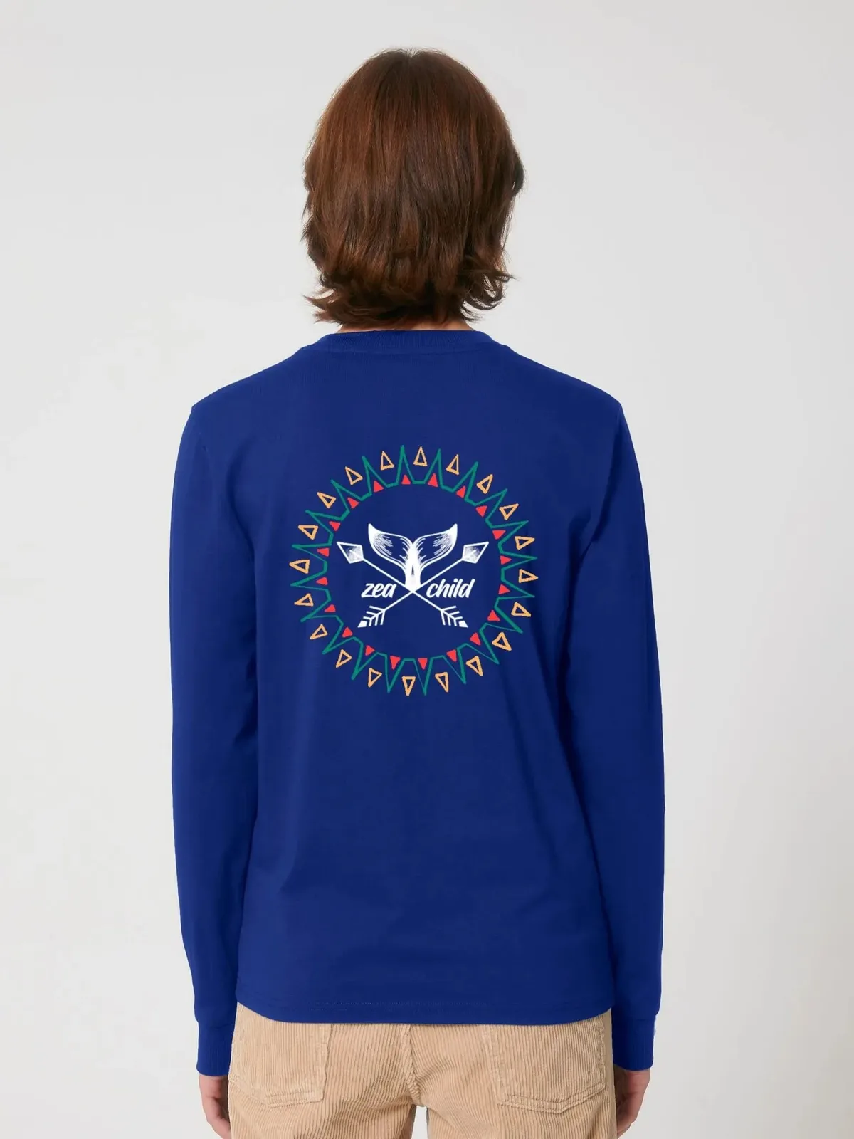 Tribal Longsleeve Unisex Biobaumwolle, Ansicht 7