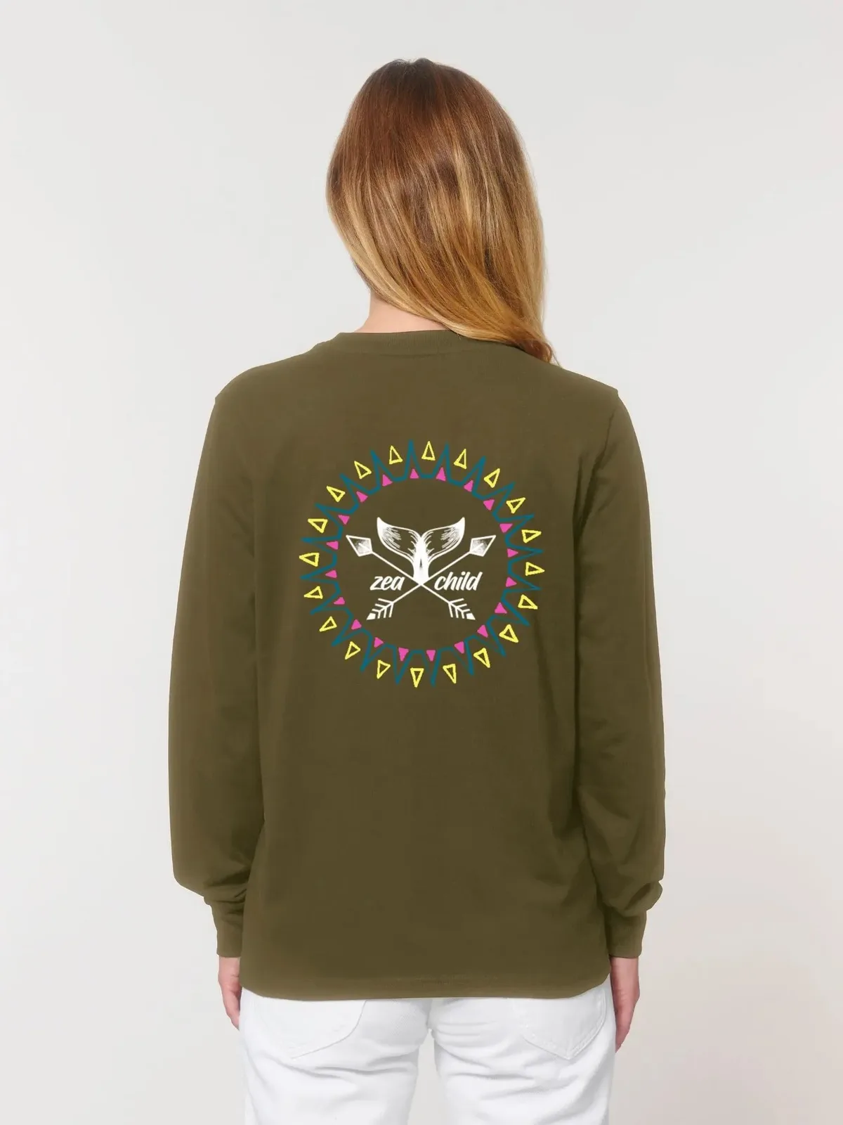 Tribal Longsleeve Unisex Biobaumwolle, Ansicht 11
