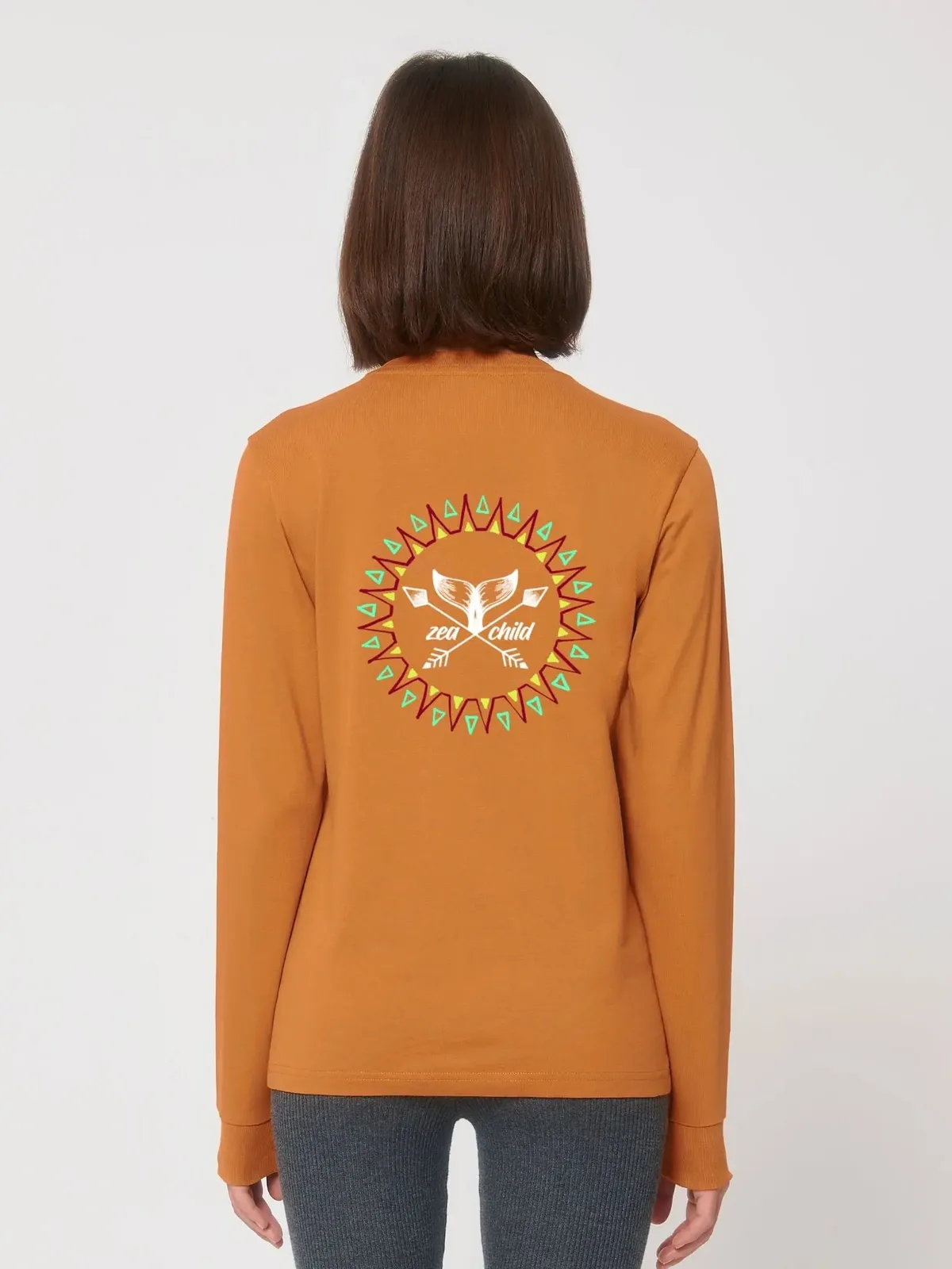 Tribal Longsleeve Unisex Biobaumwolle, Ansicht 15