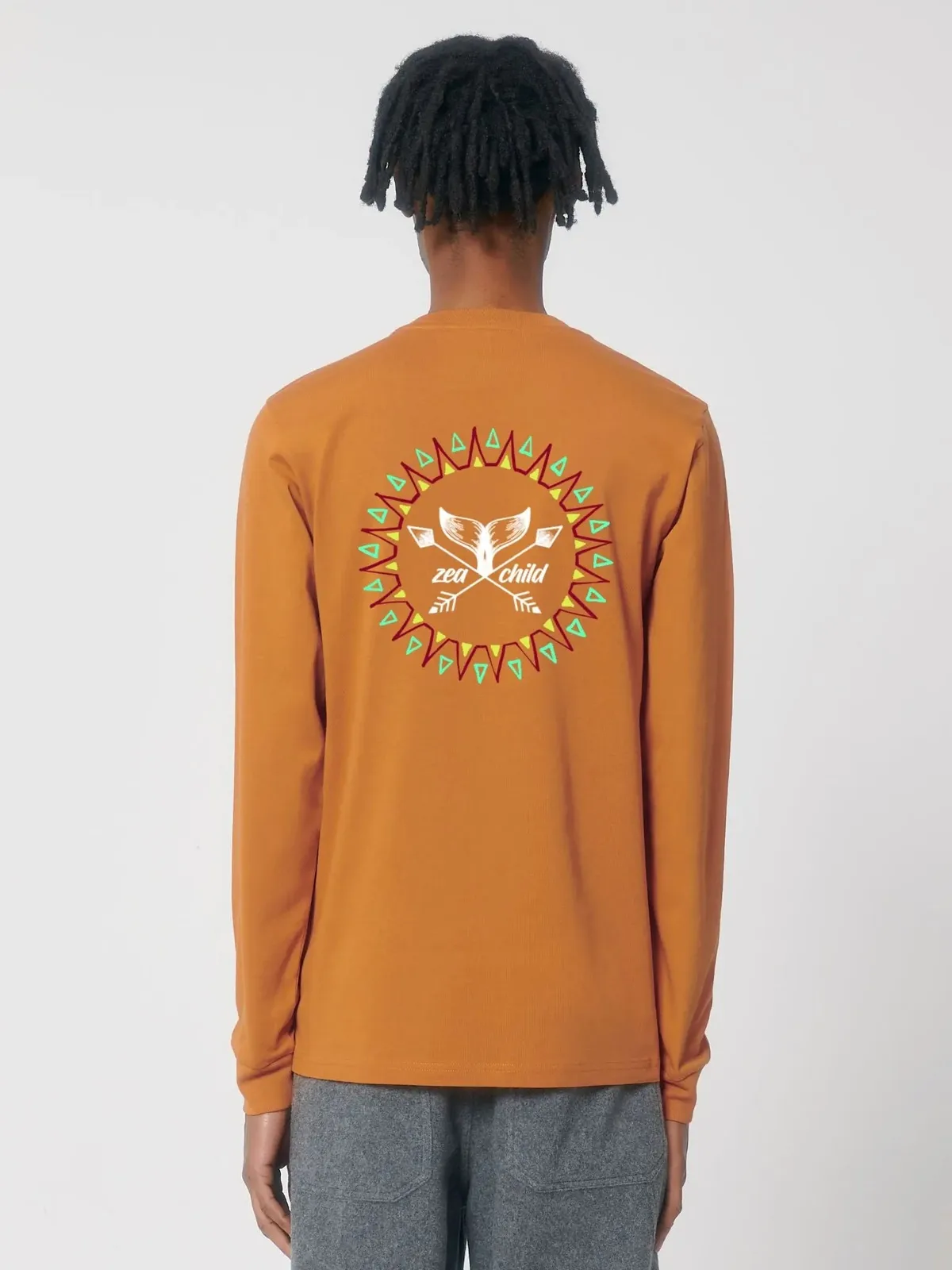 Tribal Longsleeve Unisex Biobaumwolle, Ansicht 17
