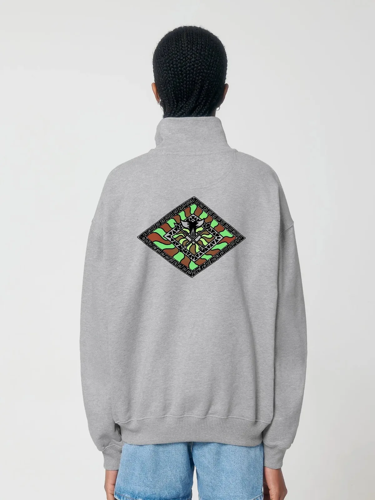 Retro Sweater Unisex — Bild 3