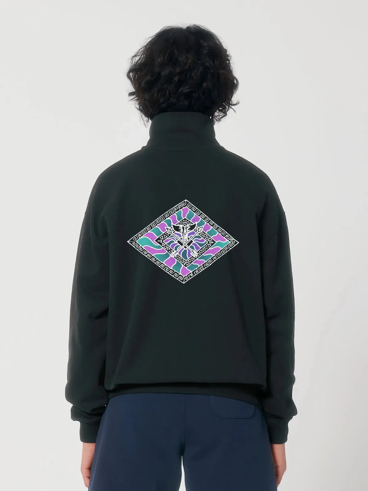 Retro Sweater Unisex — Bild 7