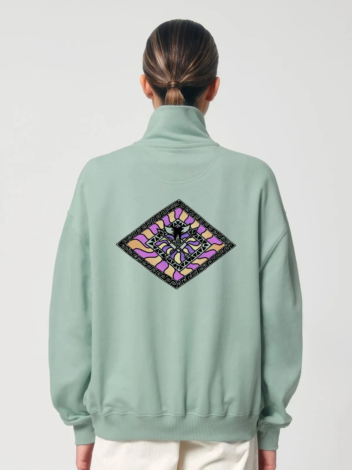 Retro Sweater Unisex — Bild 11