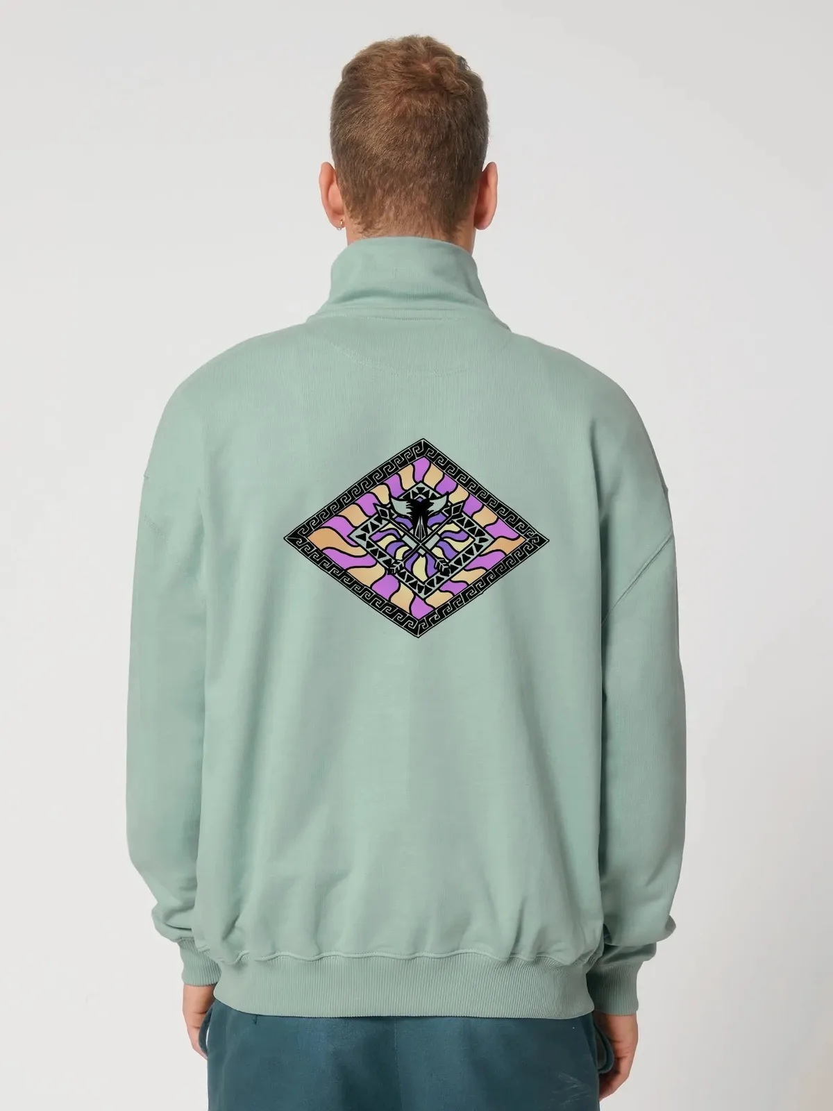 Retro Sweater Unisex — Bild 13