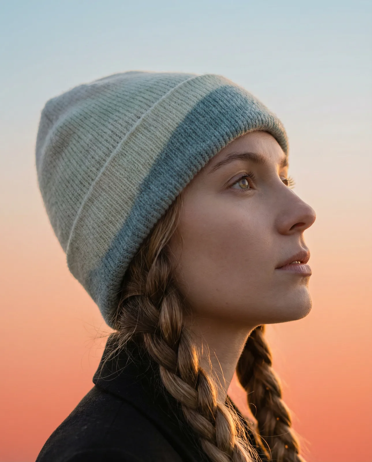 TidalWave Beanie Unisex aus recyceltem Polyester — Bild 3