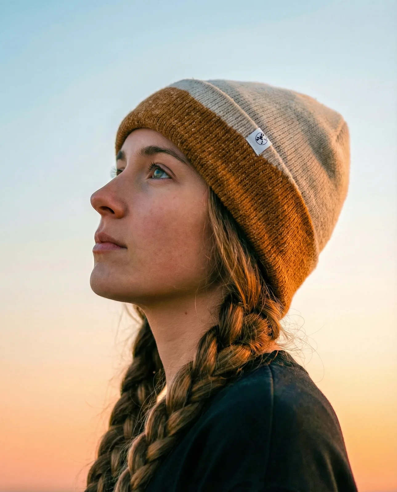 TidalWave Beanie Unisex aus recyceltem Polyester — Bild 5