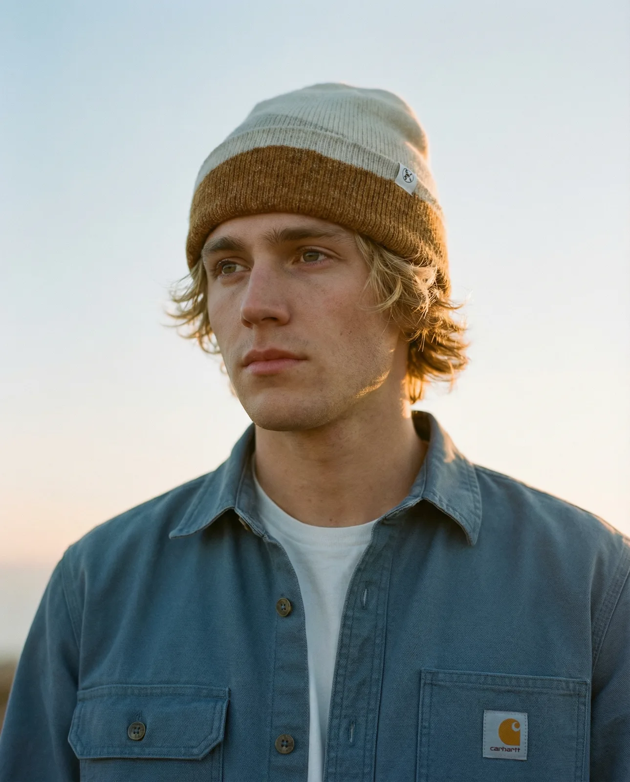 TidalWave Beanie Unisex aus recyceltem Polyester — Bild 6