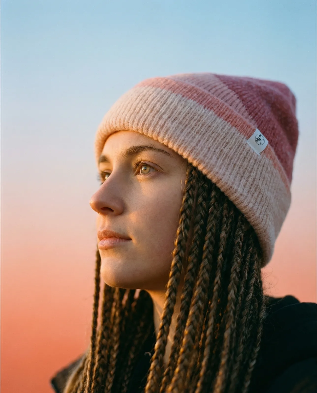 TidalWave Beanie Unisex aus recyceltem Polyester — Bild 7
