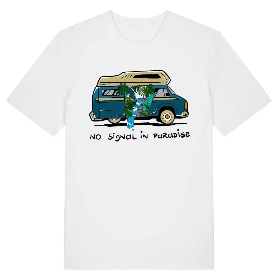 Zeachild No Signal in Paradise Shirt Unisex, Ansicht 2